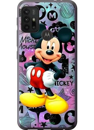 Чехол на motorola moto g30 микки маус моторола мото г30