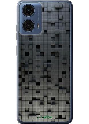 Чехол на motorola moto g24 power кубики "1061u-3665-10746"