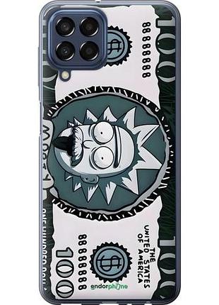 Чехол на samsung galaxy m33 m336b рик 100 самсунг м33 м336б