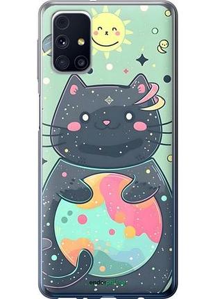 Чохол на samsung galaxy m31s m317f милий котик