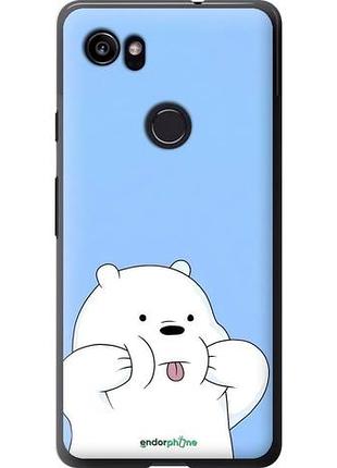 Чехол на google pixel 2 xl милый мишка гугл пиxeл 2 хл