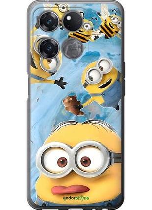 Чехол на oneplus ace racing миньоны 1+ аce рacиng