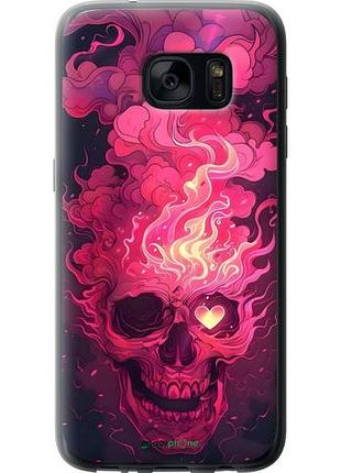 Чехол на samsung galaxy s7 g930f череп арт