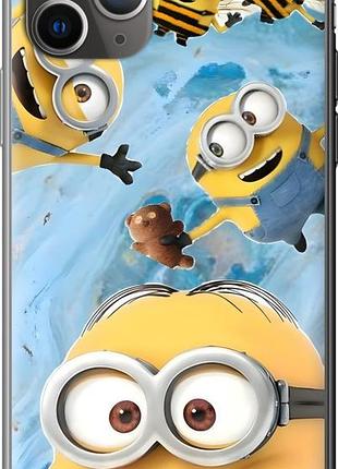 Чехол на iphone 11 pro max миньоны айфон 11 про макс
