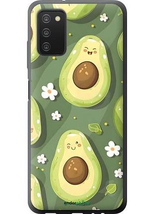 Чехол на samsung galaxy a03s a037f авокадо самсунг а03с а037ф