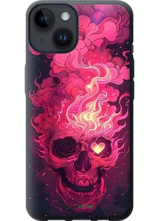 Чехол на iphone 14 череп арт айфон 14