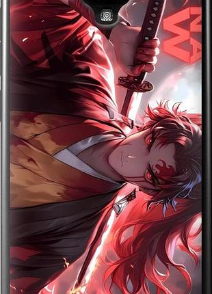 Чехол на lenovo a536 аниме самурай леново а536