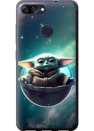 Чехол на asus zenfone max plus m1 zb570tl малыш йода, грогу асус зенфон макс плюс м1 зетб570тл