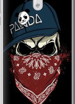 Чехол на nokia 3 череп в кепке "4127u-818-10746"