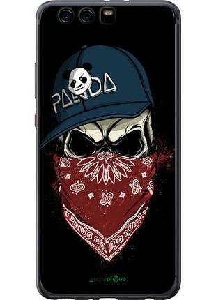 Чохол на huawei p10 plus череп у кепці "4127u-963-10746"
