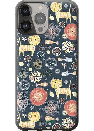Чехол на iphone 13 pro max котята v4 "1224u-2371-10746"