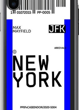 Чехол на iphone x new york "4861u-1050-10746"