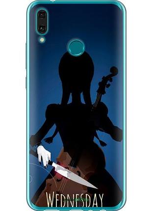 Чехол на huawei y9 2019 wednesday "5515u-1602-10746"