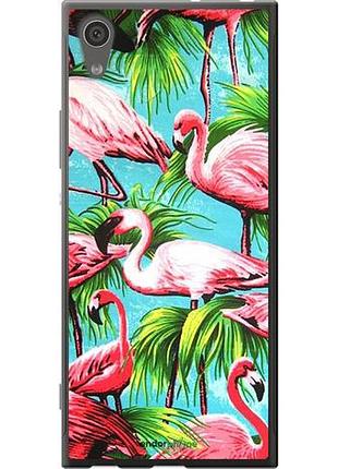 Чехол на sony xperia xa1 g3112 tropical background "4016u-964-10746"