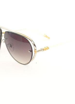Окуляри chrome hearts jewel box 1 silver-white-black