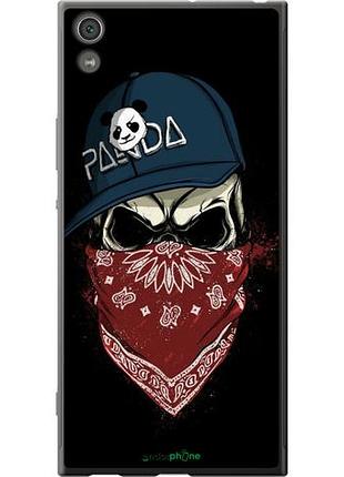 Чехол на sony xperia xa1 ultra g3212 череп в кепке "4127u-1237-10746"