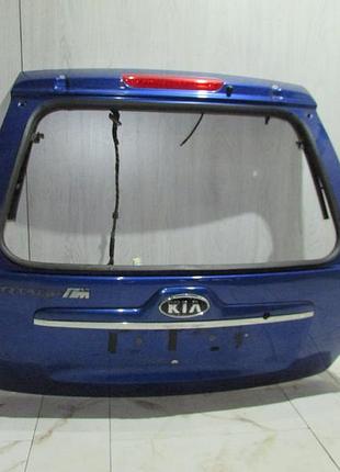 Кришка багажника синій колір kia sportage 2 2004-2010