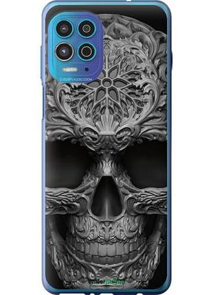 Чехол на motorola edge s skull-ornament "4101u-2860-10746"