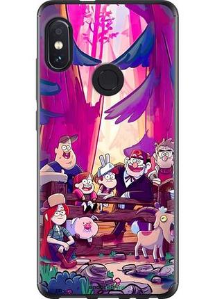 Чехол на xiaomi redmi note 5 pro гравити фолз сяоми редми ноут 5 про