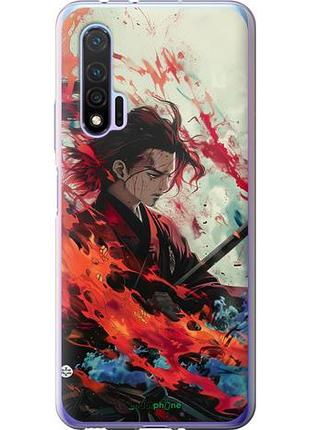 Чехол на huawei nova 6 битва стихий "6110u-1821-10746"