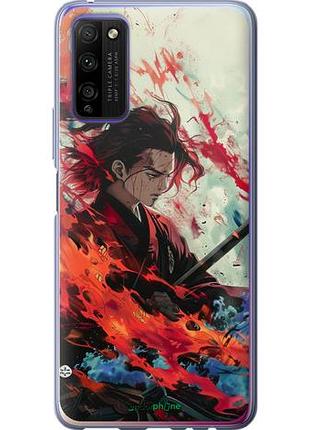 Чехол на huawei honor 30 lite битва стихий "6110u-2074-10746"