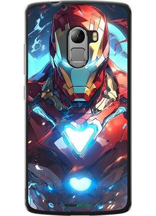 Чехол на lenovo a7010 железный человек леново а7010