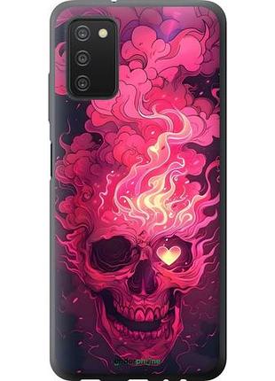 Чохол на samsung galaxy a03s a037f череп арт