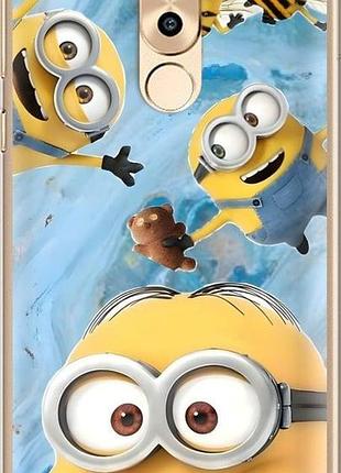 Чехол на huawei honor 6x миньоны хуавей хонор 6х