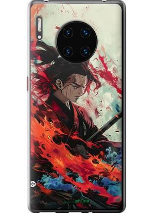 Чехол на huawei mate 30 pro битва стихий "6110u-1796-10746"