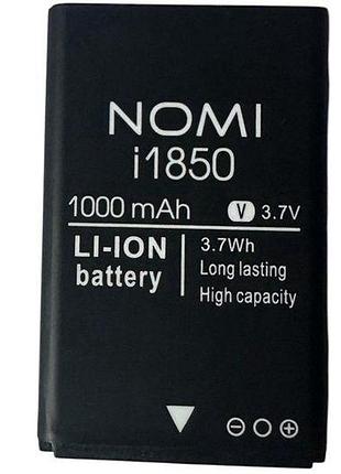 Аккумулятор для nomi i1850, 1000mah