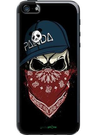 Чехол на iphone se череп в кепке "4127u-214-10746"