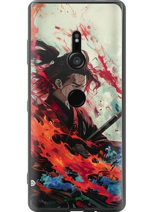 Чехол на sony xperia xz3 h9436 битва стихий "6110u-1540-10746"