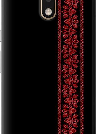Чехол на motorola moto g4 вышиванка 53 "2041u-511-10746"