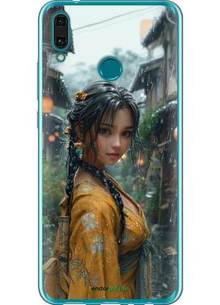 Чехол на huawei y9 2019 anime-girl "6133u-1602-10746"