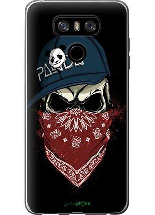 Чохол на lg g6 череп у кепці "4127u-836-10746"
