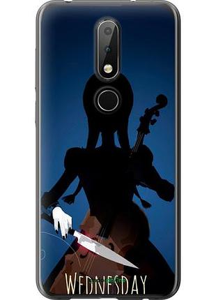 Чехол на nokia 6.1 plus wednesday "5515u-1539-10746"