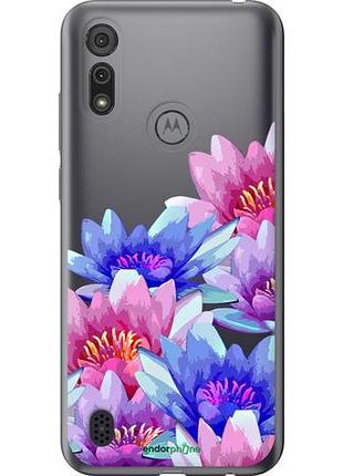 Чехол на motorola e6i лотос "4862u-2355-10746"