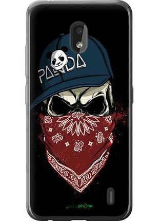 Чохол на nokia 2.2 череп у кепці "4127u-1706-10746"