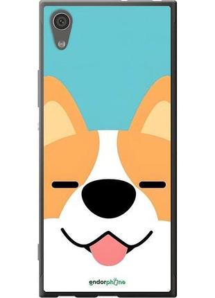 Чехол на sony xperia xa1 g3112 забавный корги сони эксперия ха1 г3112