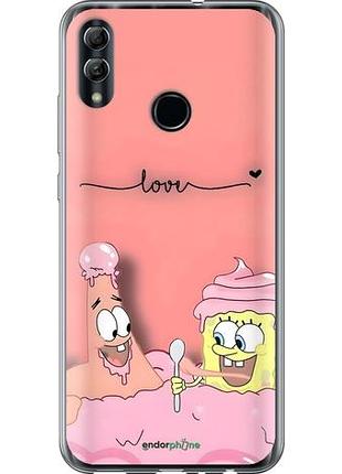 Чехол на huawei honor 10 lite спанч боб, sponge bob хуавей хонор 10 лайт