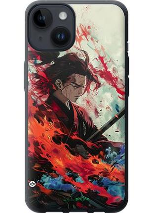 Чехол на iphone 14 битва стихий "6110u-2648-10746"