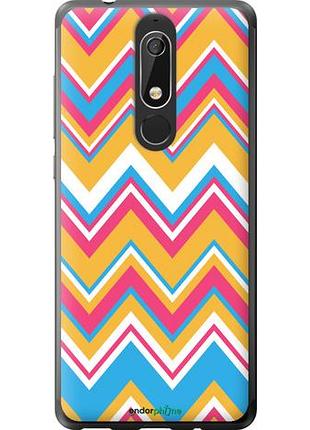 Чехол на nokia 5.1 шеврон v2 "1057u-1529-10746"