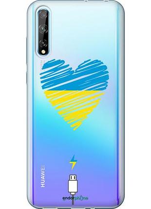 Чохол на huawei p smart s підзаряджання серця v2 "5295u-1813-10746"