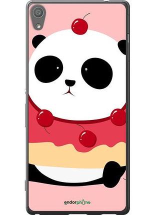 Чохол на sony xperia xa ultra dual f3212 панда з пончиком "3991u-391-10746"
