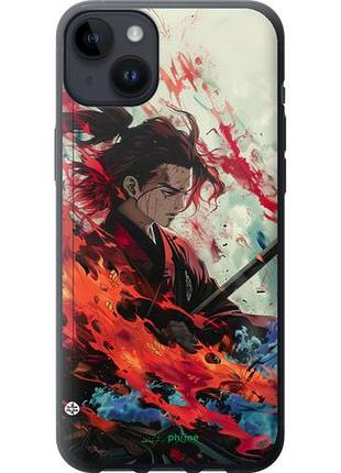 Чехол на iphone 14 plus битва стихий "6110u-2645-10746"