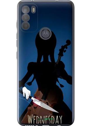 Чехол на motorola g50 wednesday "5515u-2354-10746"