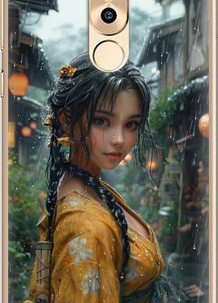 Чехол на huawei gr5 2017 anime-girl "6133u-473-10746"