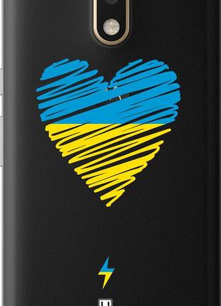 Чохол на motorola moto g4 plus підзаряджання серця v2 "5295u-953-10746"