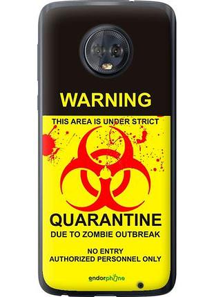 Чехол на motorola moto g6 plus biohazard 9 "4825u-976-10746"