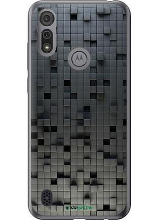 Чехол на motorola e6i кубики "1061u-2355-10746"